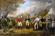 John Trumbull Surrender of General Burgoyne oil painting on canvas